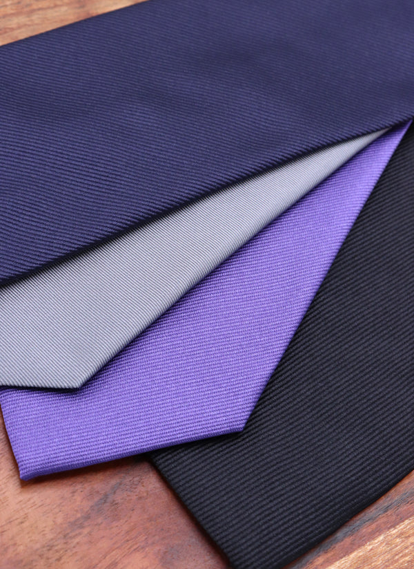 hand-made group image of men's Italian silk ties