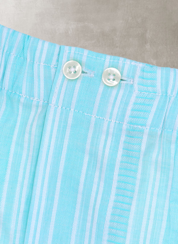 The Perfect Boxer Short in Light Blue and White Detailed