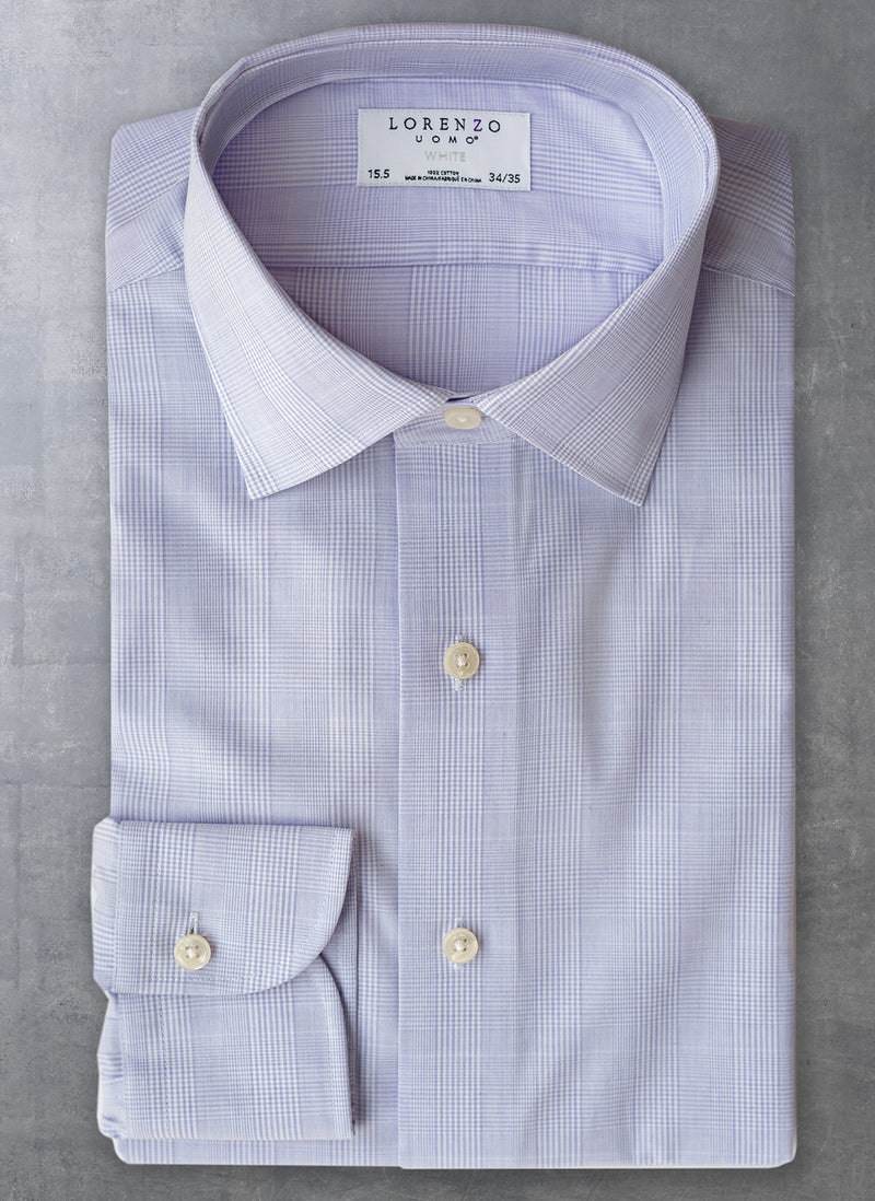 purple glen plaid shirt