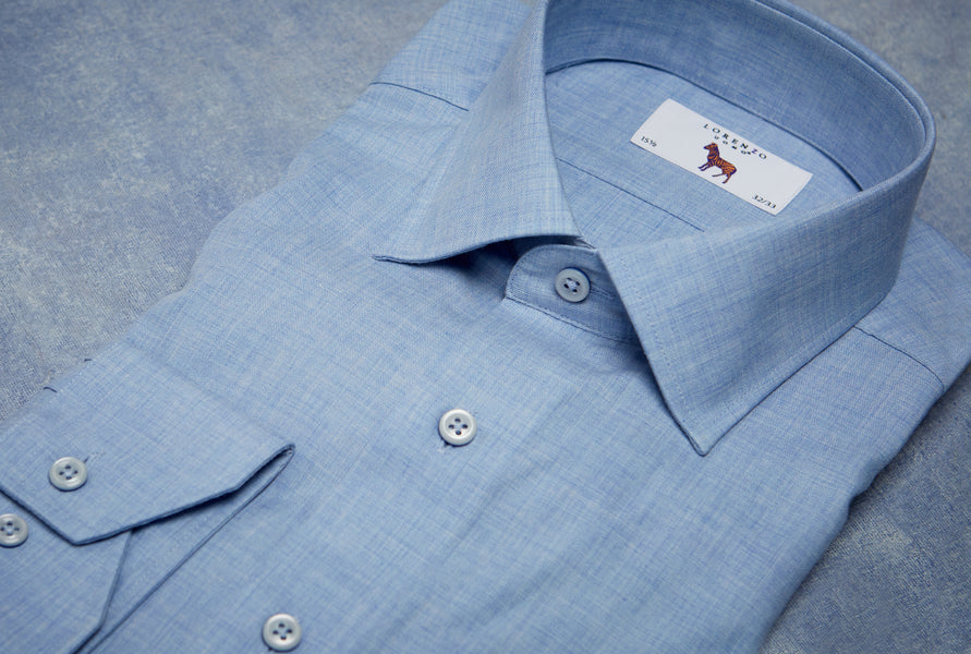 lorenzo uomo trim fit dress shirt Lorenzo Uomo Diamond Textured Trim Fit Dress Shirt, Size 18x34-35