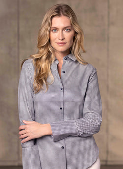what is modern fit dress shirt George Men's Modern Fit Dress Shirt