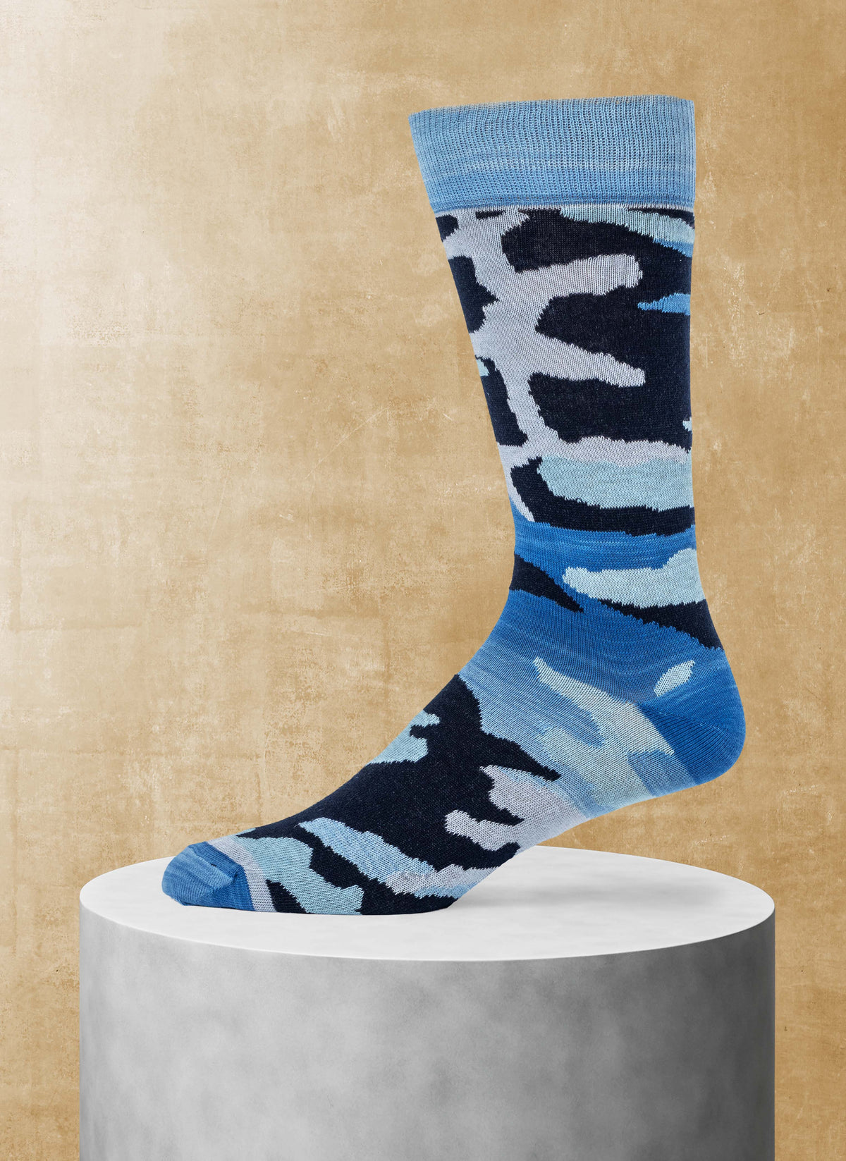 blue camo dress socks Sassy Shortcake Floral Cove Dress