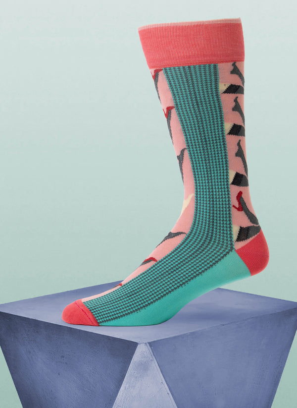 "Leave Your Hat" Sock in Pink