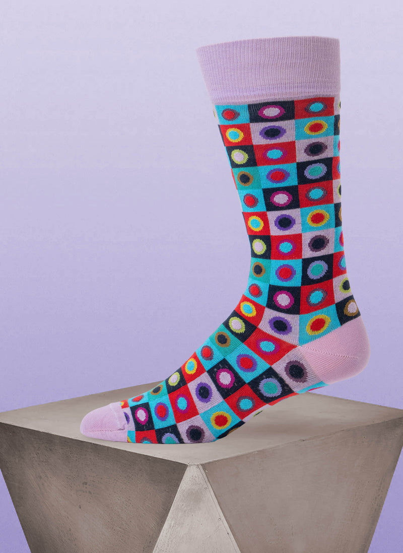 "Mad Squad" Sock in Lavender