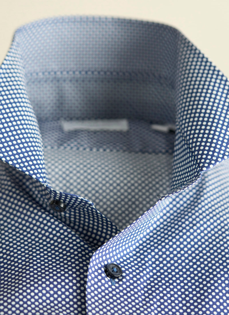 Alexander in Navy Dots Shirt, 18 34/35 Alexander in Navy Dots Shirt, 18 34/35