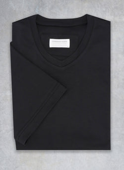 Buy The Black Supima Cotton T-shirt For Men's