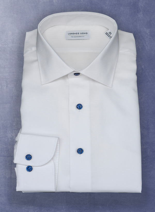 Luxurious White Dress Shirts Lorenzo Uomo Luxurious White Dress Shirts Lorenzo Uomo