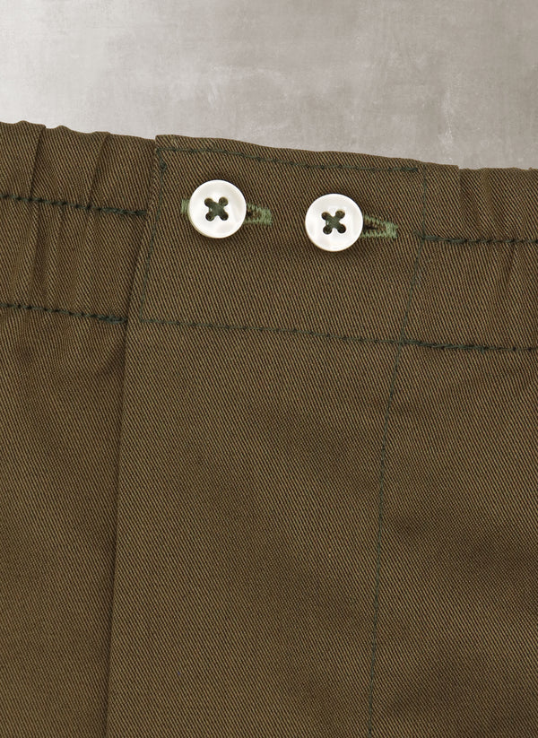 The Perfect Fashion Boxer Short in Solid Olive Green