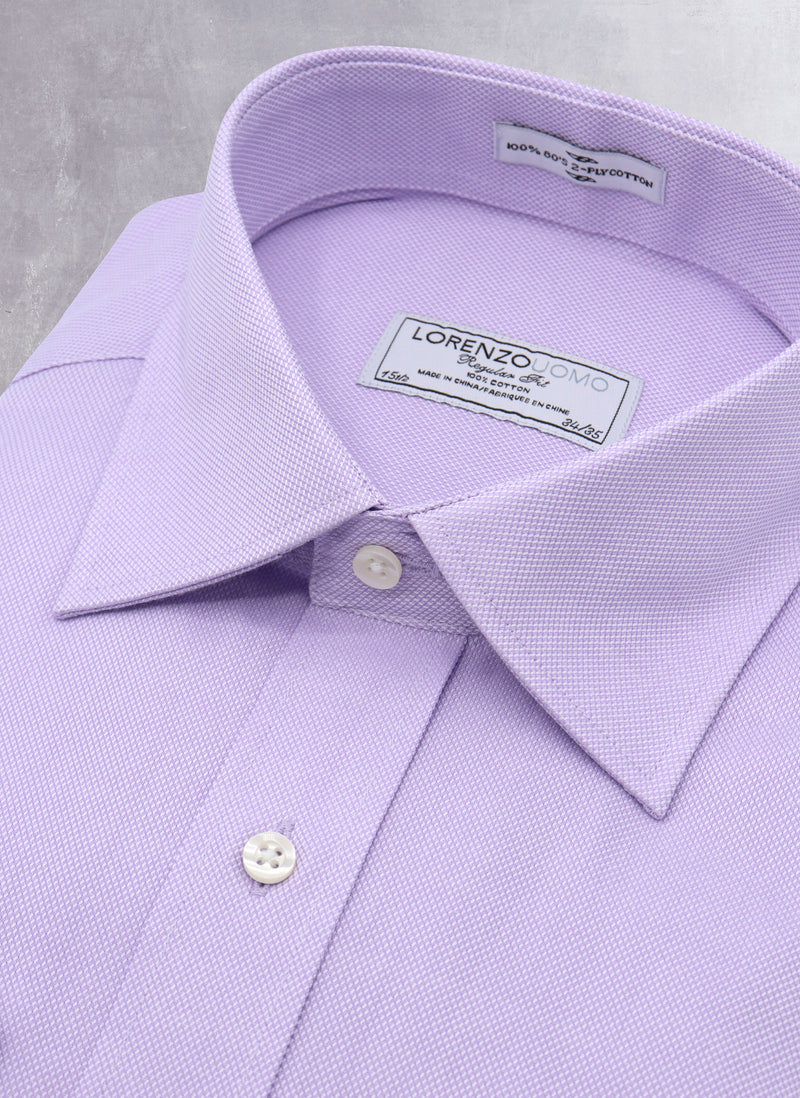 William Fullest Fit Shirt in Solid Purple Oxford, 15 32/33 William Fullest Fit Shirt in Solid Purple Oxford, 15 32/33