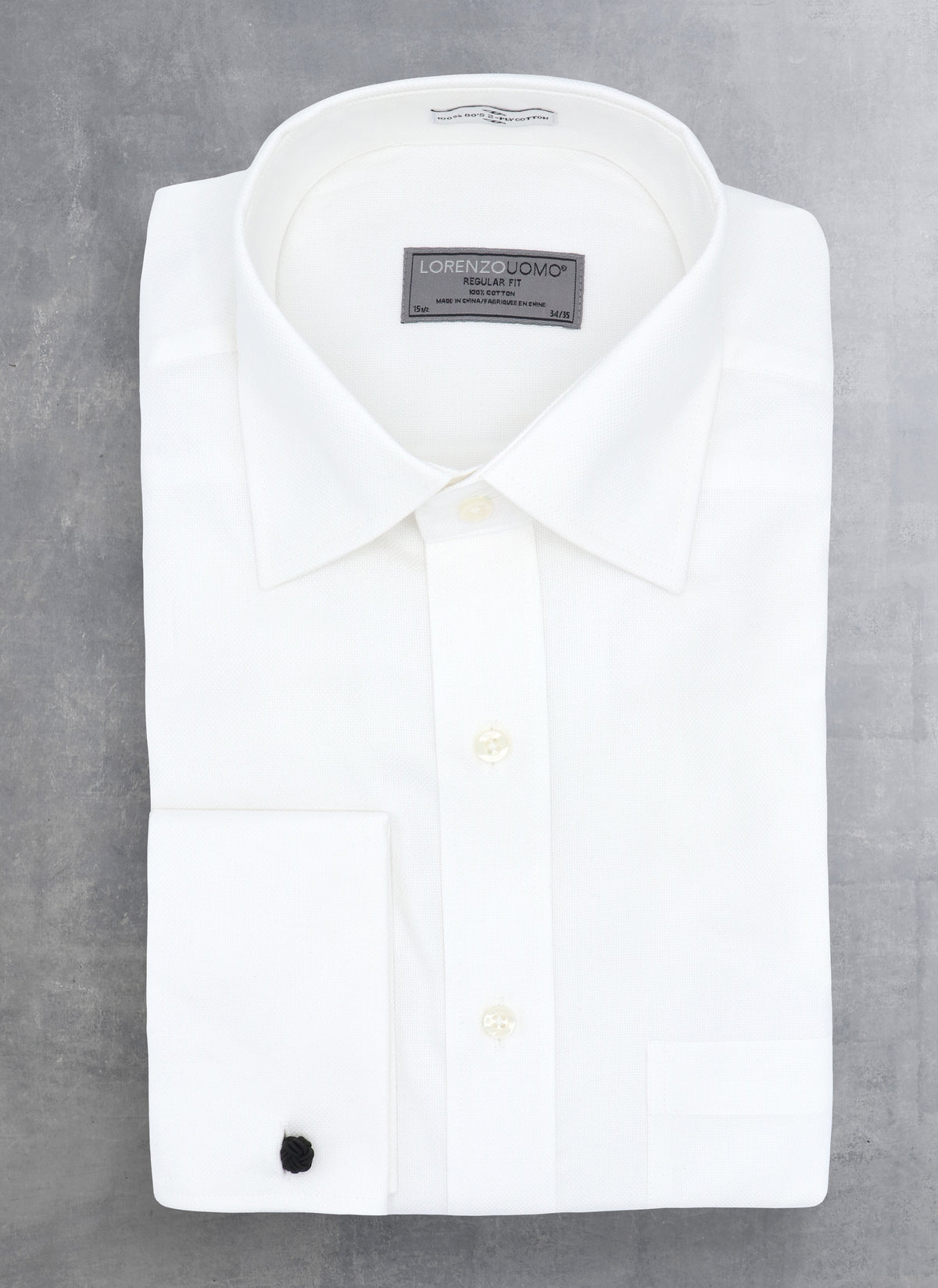 Luxurious White Dress Shirts Tagged "french" Lorenzo Uomo Luxurious White Dress Shirts Tagged "french" Lorenzo Uomo