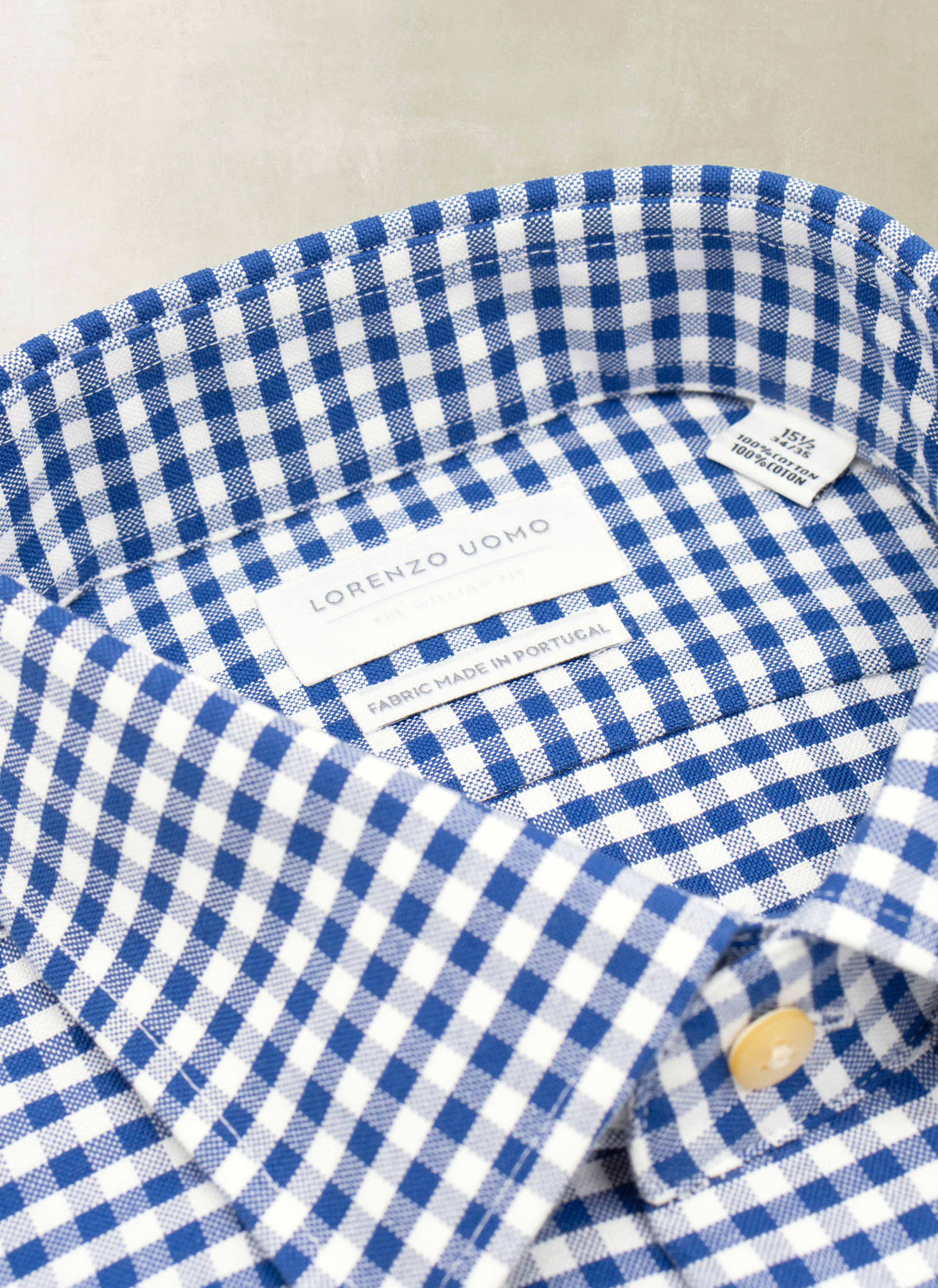 Modern Gingham Men's Shirts  Lorenzo Uomo