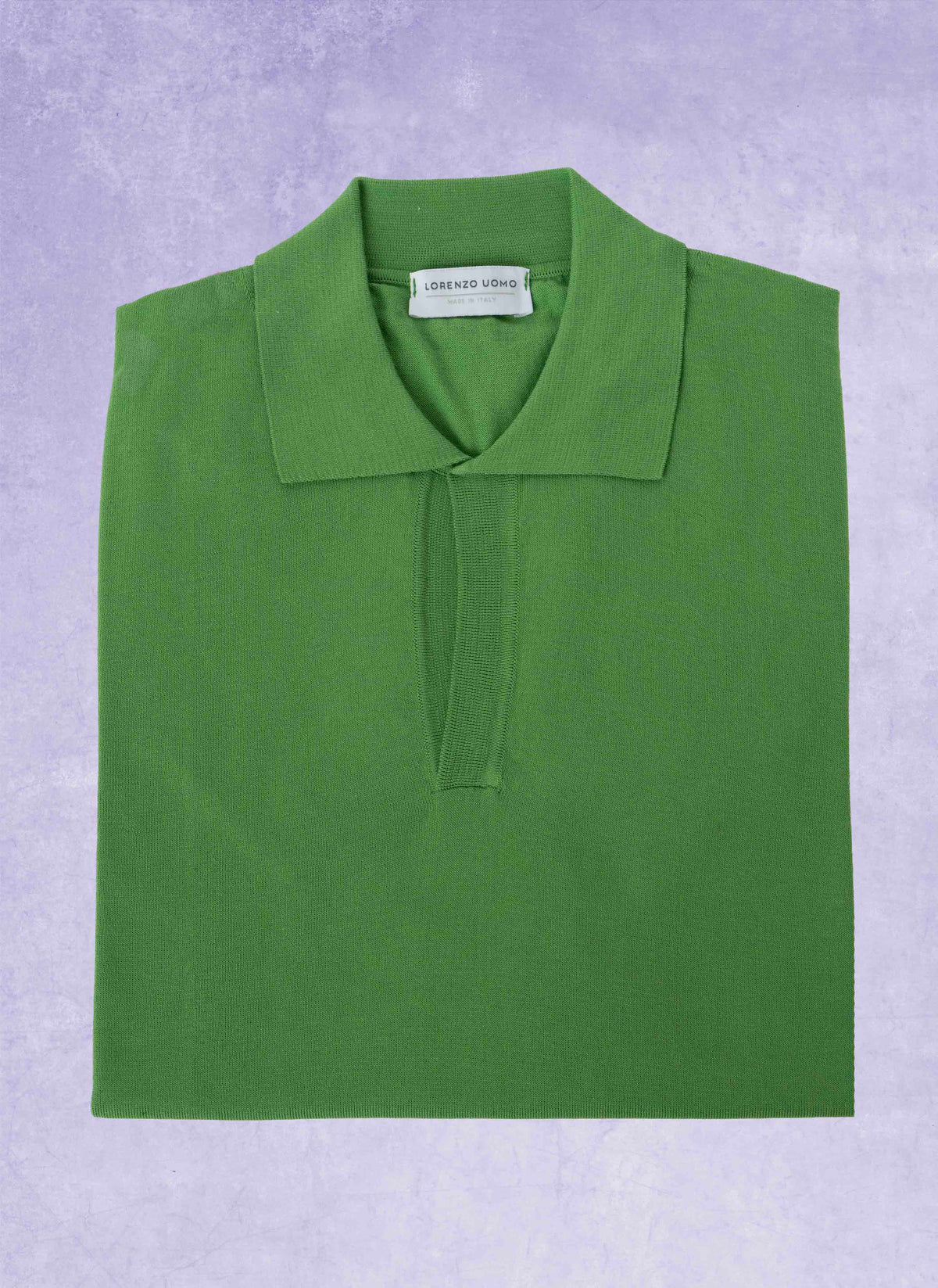 Men's Cremona Italian Egyptian Cotton Short Sleeve Polo Shirt in