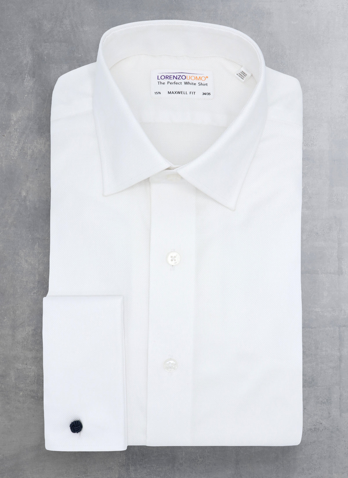 Luxurious White Dress Shirts Tagged "french" Lorenzo Uomo Luxurious White Dress Shirts Tagged "french" Lorenzo Uomo