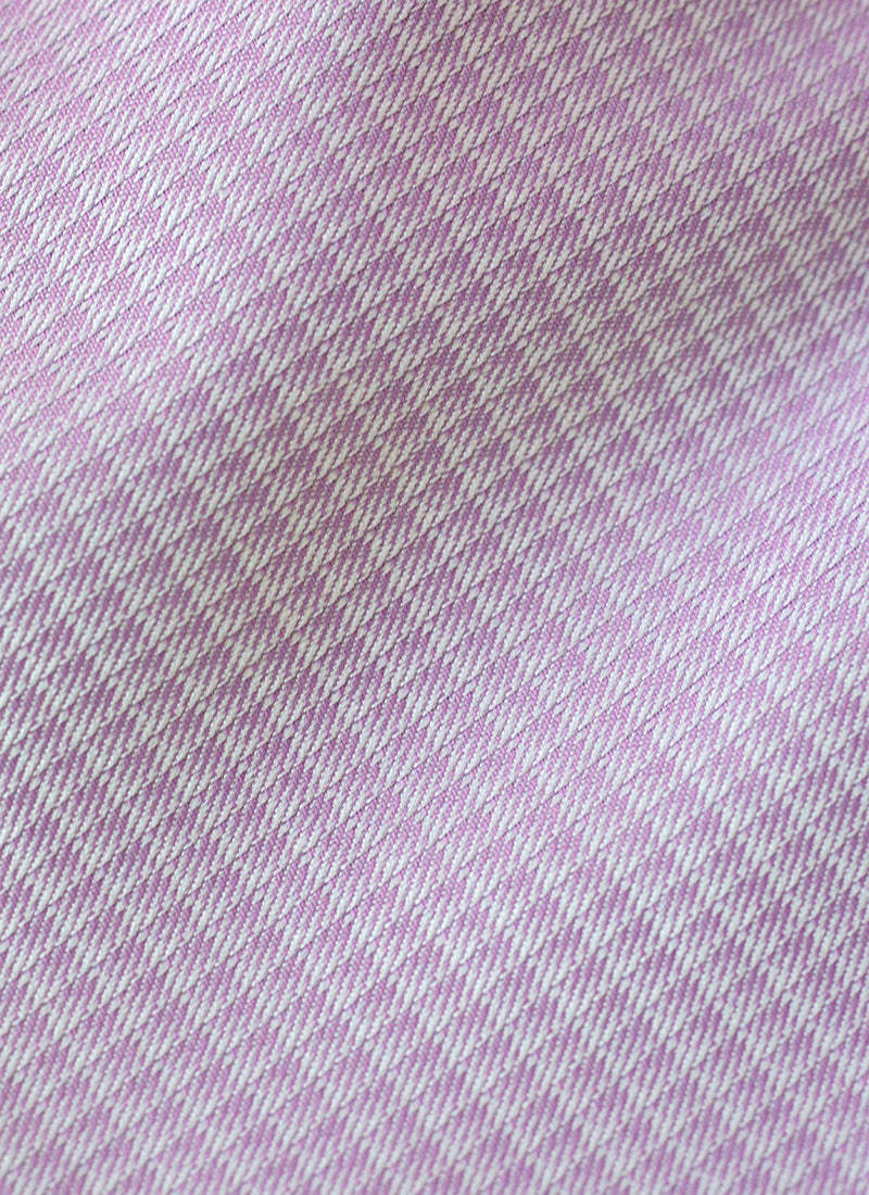 Boxer Short in Purple Basketweave fabric