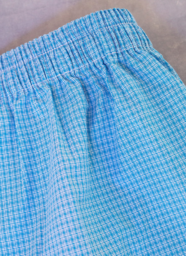 The Perfect Fashion Boxer Short in Blue Basketweave