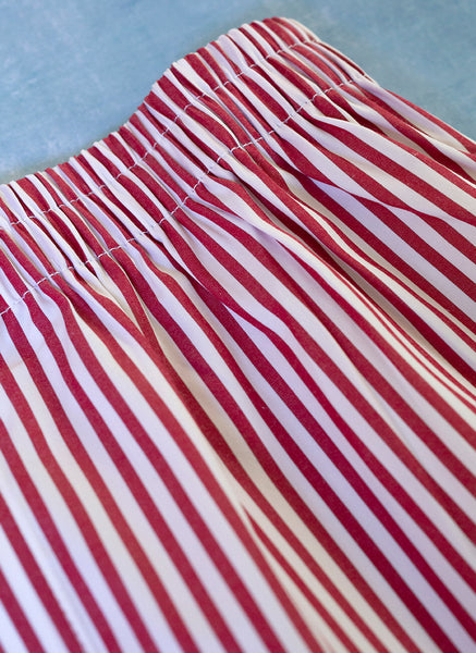 The Perfect Fashion Boxer Short in Red and White Stripes – Lorenzo Uomo
