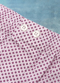 Boxer Short in Pink Ditzy Check