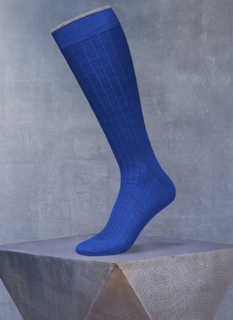 Softest Merino Long Sock in Royal