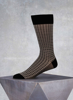 Diamond Sock in Black DIPEDARIUS®