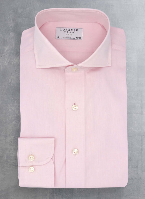 pink fine corded shirt