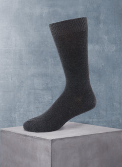 Egyptian Cotton Sock in Charcoal