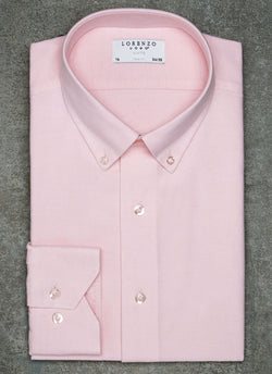 pink oxford button down shirt