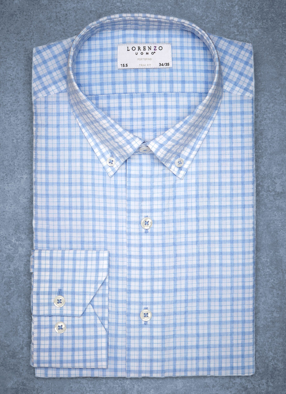 mens dress shirt size 16 32 33 Kenneth Roberts Men's Dress Shirt Platinum Size 16-32/33 Multi-Color Stripes