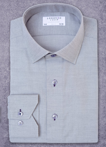 Alexander in Grey Cashmere Shirt – Lorenzo Uomo