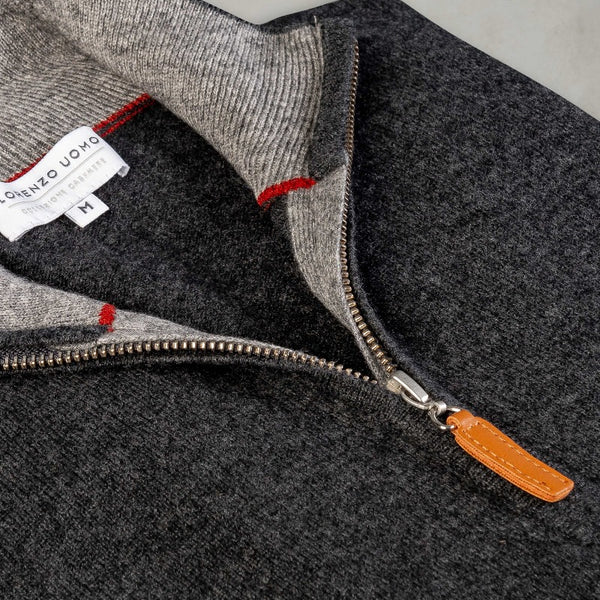 Organic Cotton Cashmere Zip Through Cardigan