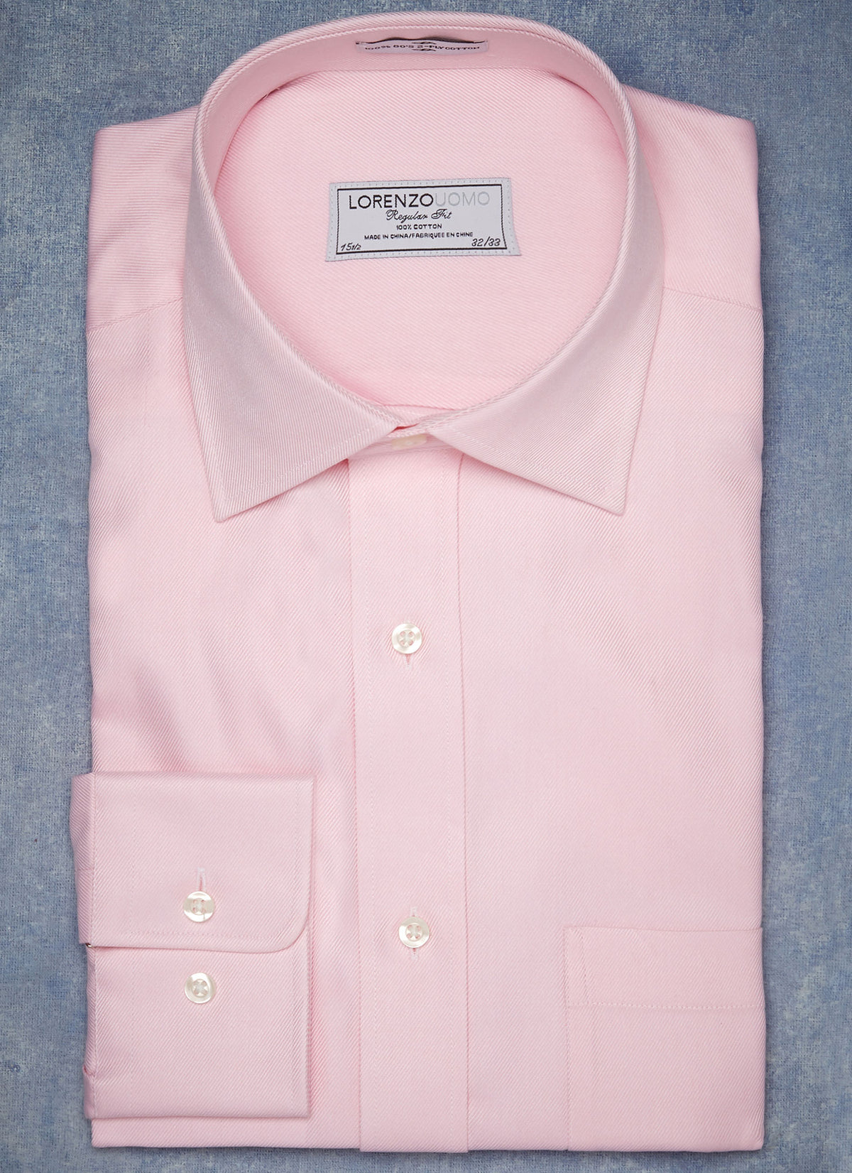 William Fullest Fit Shirt in Pink Twill 18 34/35 William Fullest Fit Shirt in Pink Twill 18 34/35