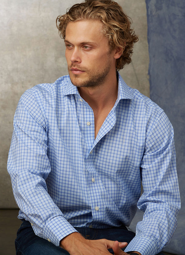 mens dress shirts 18 34/35 G-Style USA Men's Regular Fit Long Sleeve Solid Color Dress Shirts - Navy - 1X - 17-17.5